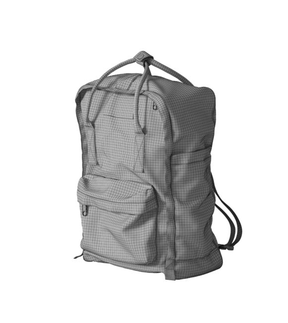 Marketing 4 Yellow Backpack 45o Angle Mesh Render 580x650